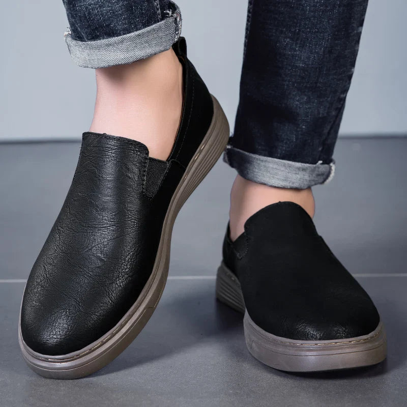 Panache Mens Leather Loafers