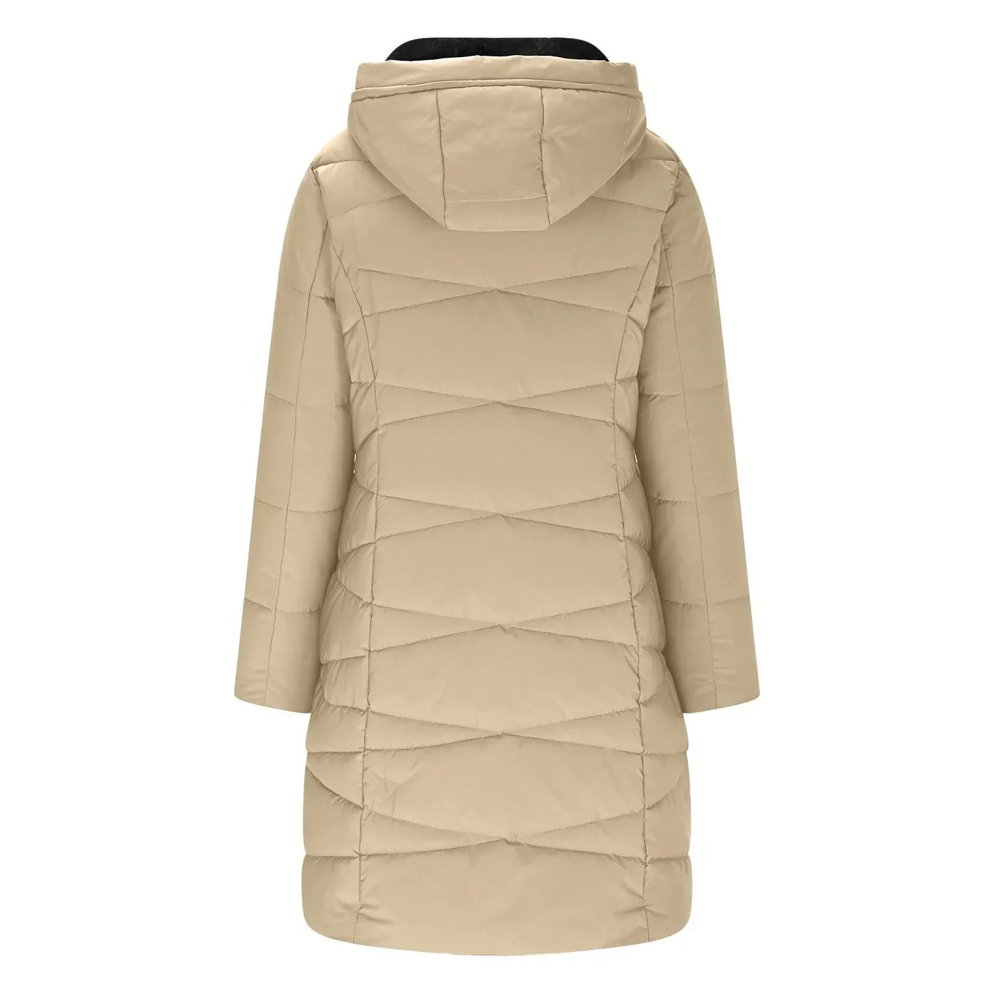 Women's Quilted Hooded Coat