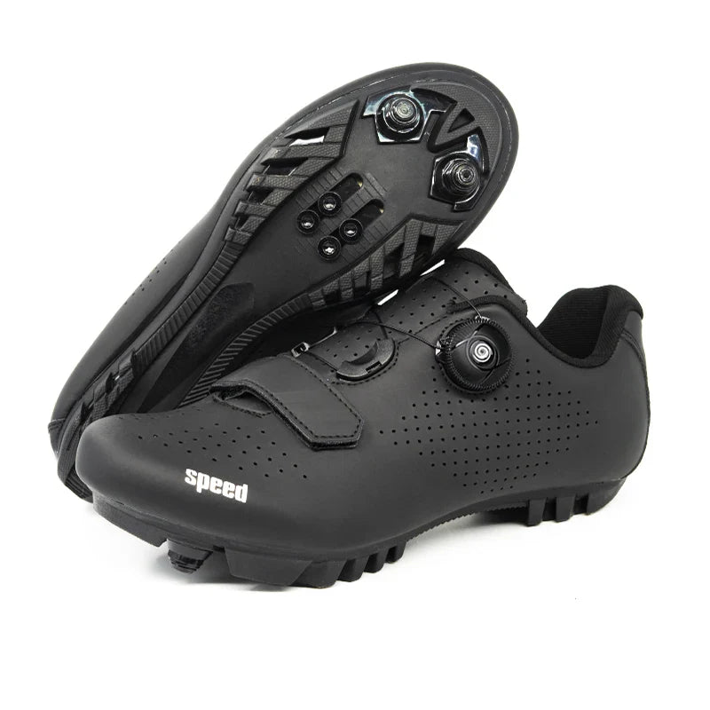 Comfortable Cycling Bike Shoes Clipless Breathable Road Sneakers