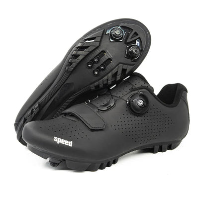 Comfortable Cycling Bike Shoes Clipless Breathable Road Sneakers