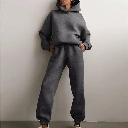 Comfy Hooded Sweat Suit
