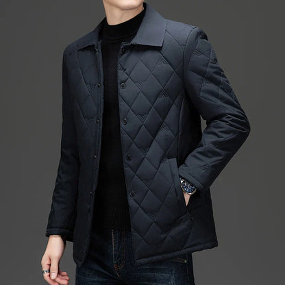 Tomston Mens Diamond Quilted Jacket