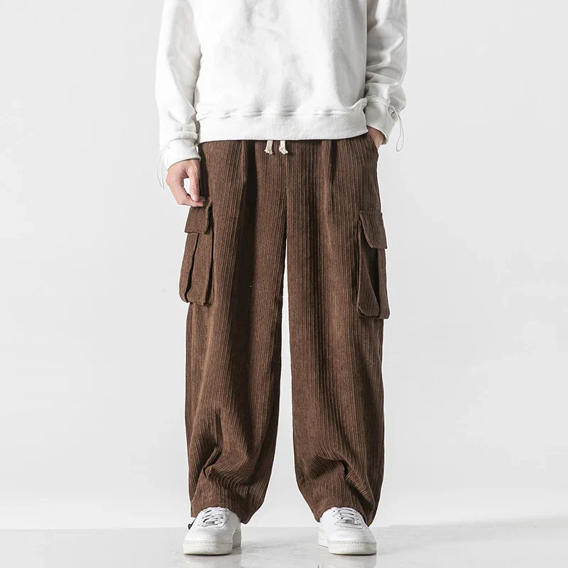 Soft Textured Corduroy Pants