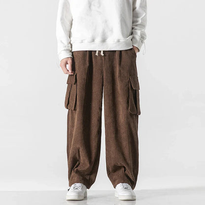 Soft Textured Corduroy Pants