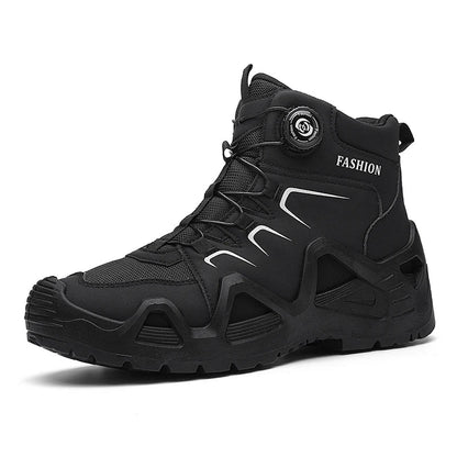 Waterproof Hiking Boots for Men with Durable Leather
