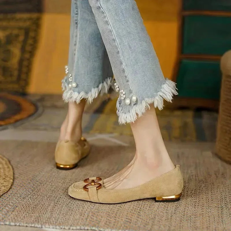 Comfortable Low Heel Padded Sandals for Women