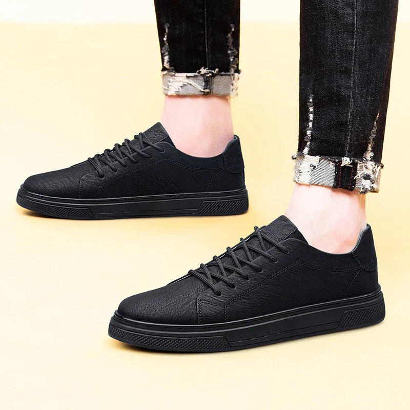 Authentic Real Leather Sport Shoes