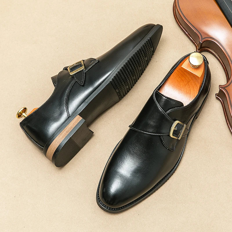 Genuine Brown Leather Shoes