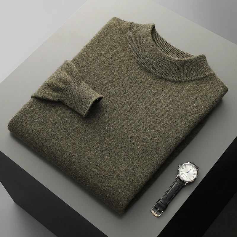 Montvero Women's Mock Neck Sweater