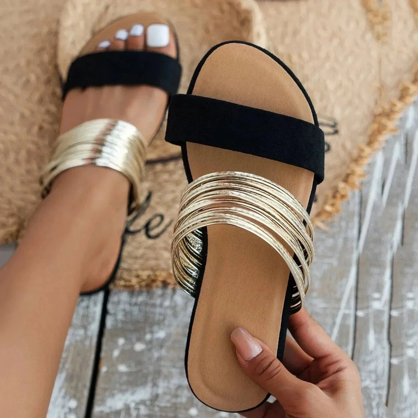 Supportive Orthopedic Beach Sandals - VibreMode