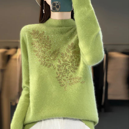 Decorative Knit Sweater