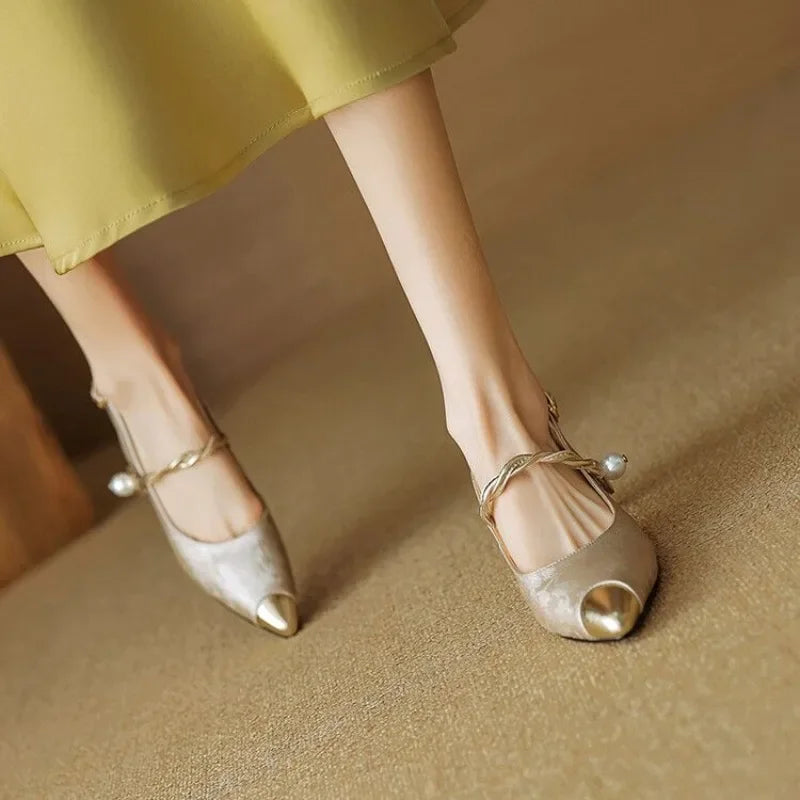 Comfortable Low Heel Sandals