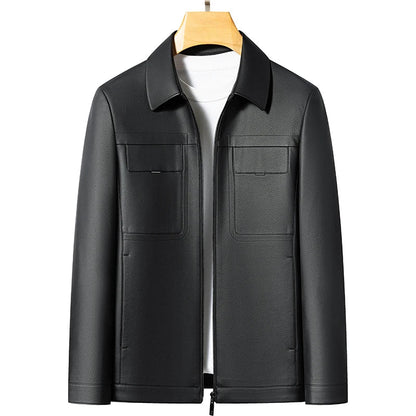 Authentic Real Leather Biker Jacket