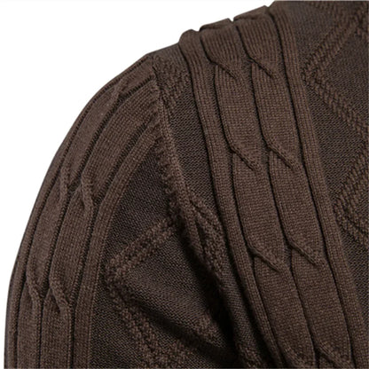 Men's Buttoned Cardigan Sweater
