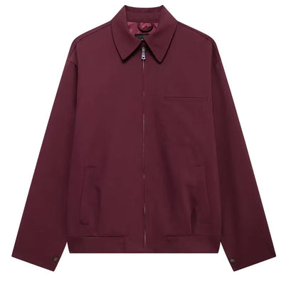 Women's Cropped Bomber Jacket Long Sleeve