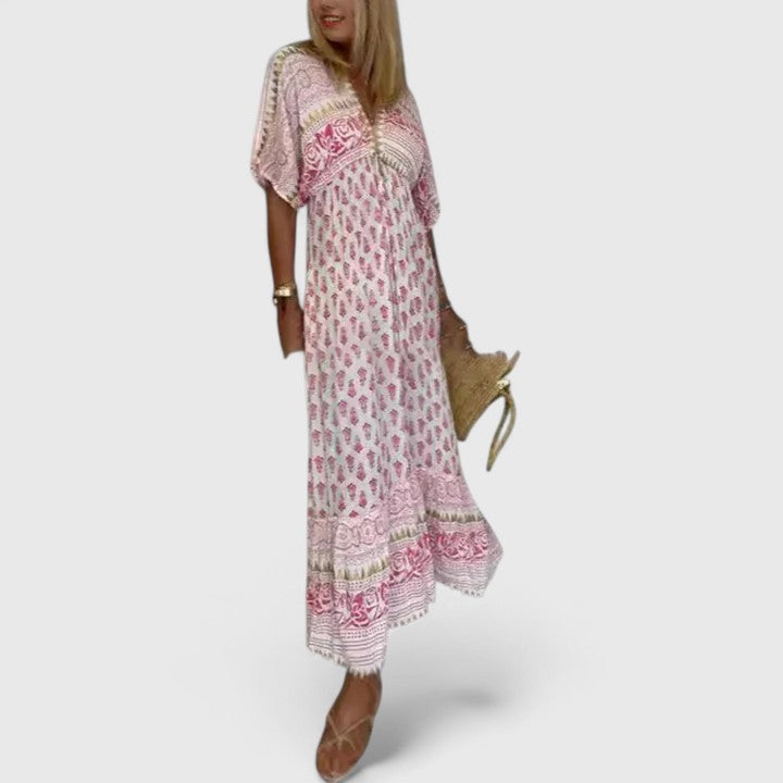 Women's Floral Long Summer Dress