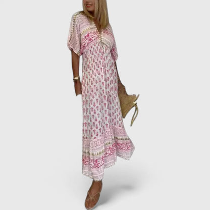 Women's Floral Long Summer Dress