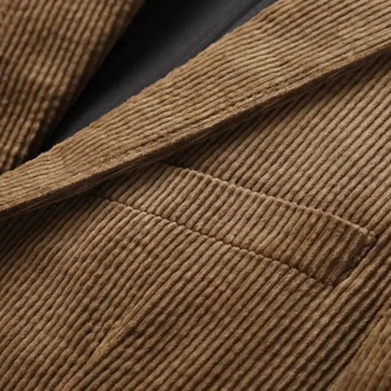 Rugged Textured Men's Blazer