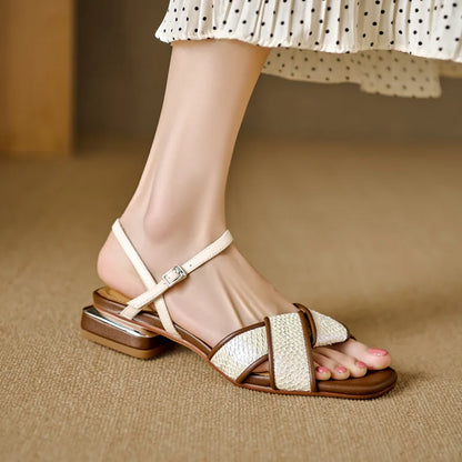Genuine Leather Summer Sandals