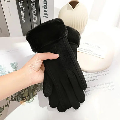 Lunavia Women's Faux Suede Gloves - VibreMode