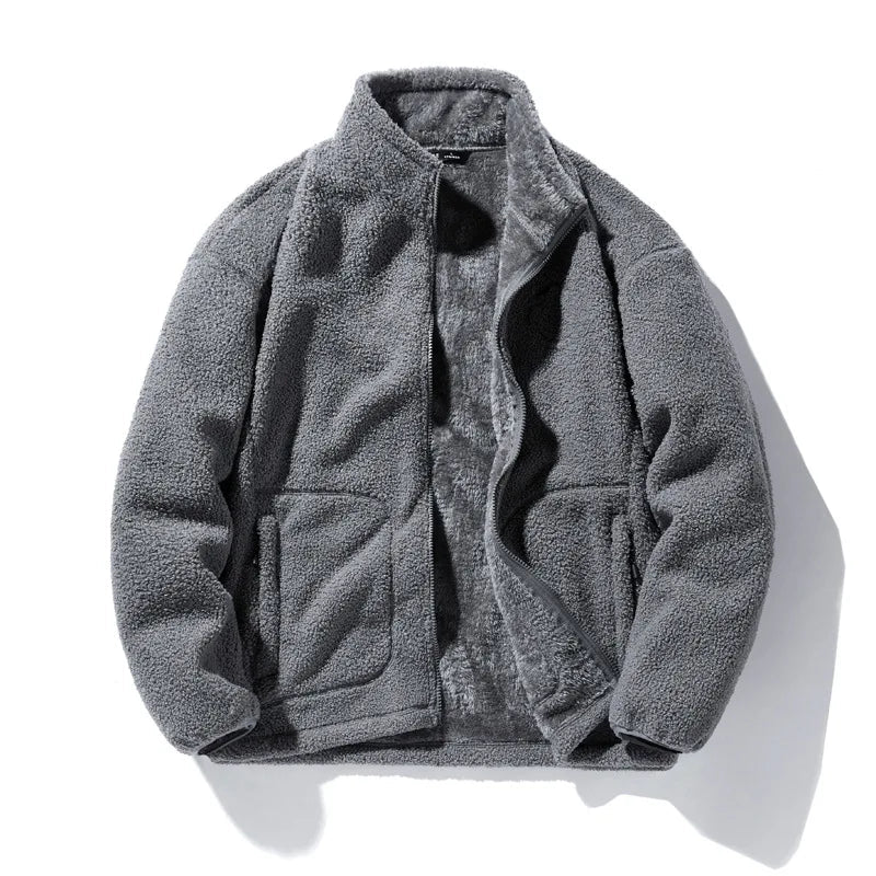 Men's Full Zip Hip-Length Jacket Relaxed Fit - VibreMode