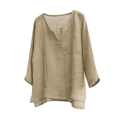 Men's Linen Summer Shirt - VibreMode