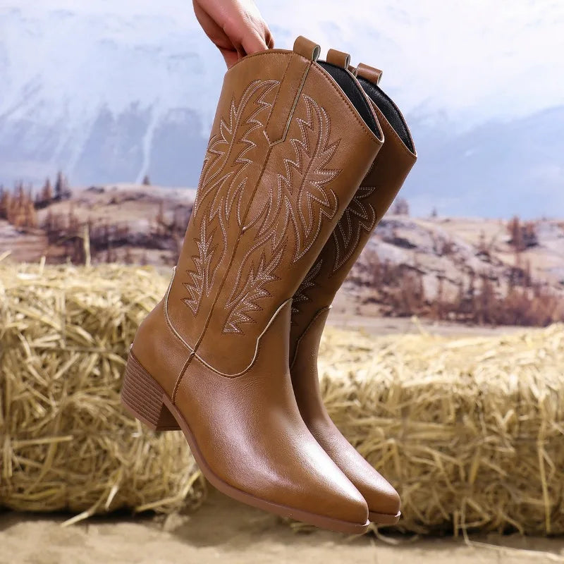 Comfortable Orthopedic Western Boots