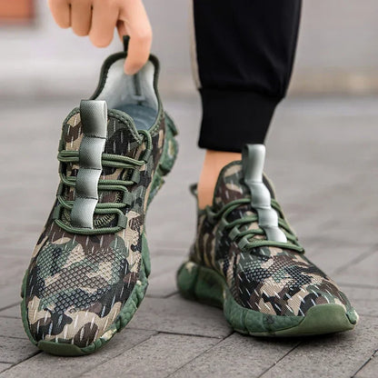Army Green Camouflage Shoes
