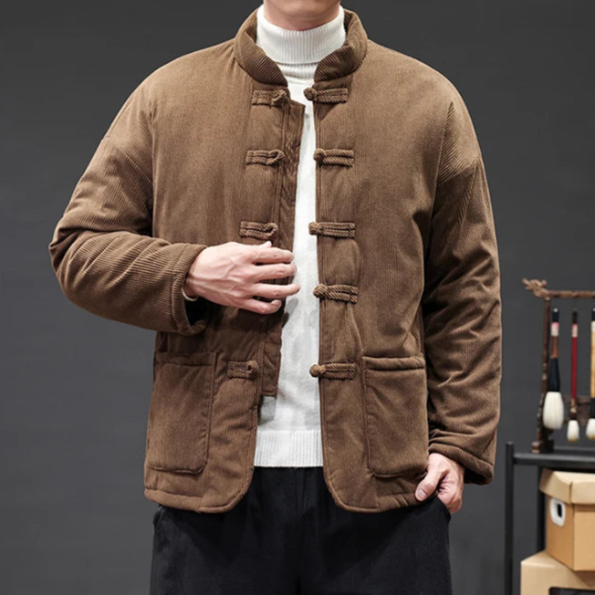 Rugged Textured Cotton Jacket