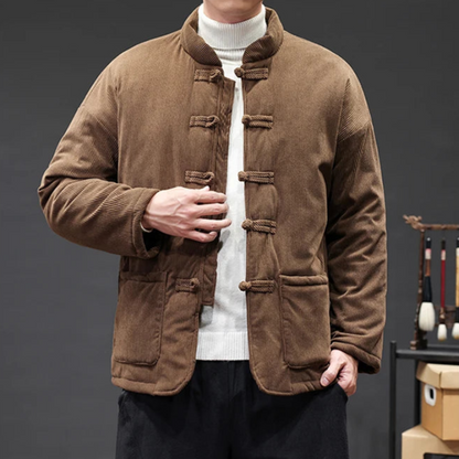 Rugged Textured Cotton Jacket