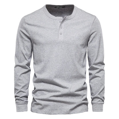 Casual Men's Spring Long Sleeve Shirt