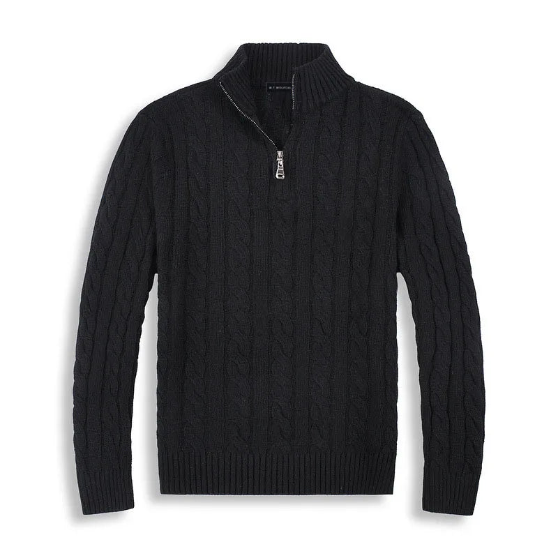 Men's Half Zip Sweater Classic Style