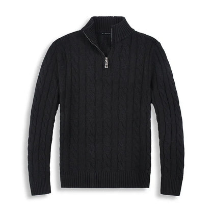 Men's Half Zip Sweater Classic Style