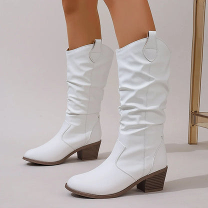 Women's Western Mid Calf Boots