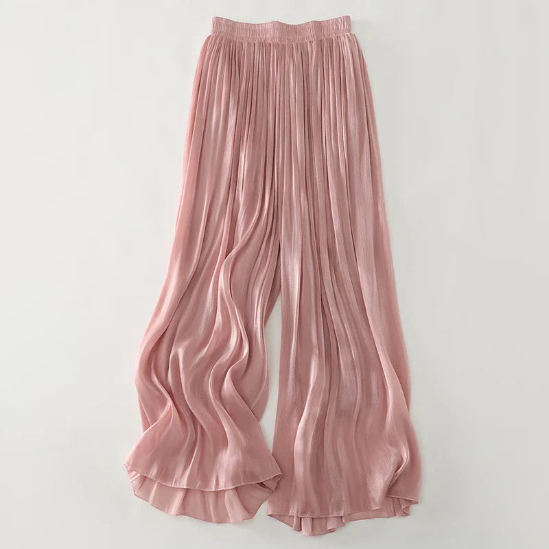 Women's Wide Leg Linen Pants