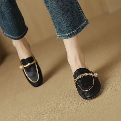 Women's Floral Square Toe Sandals