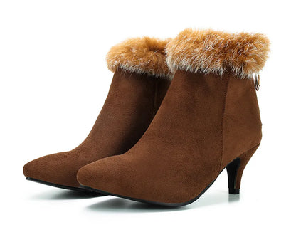 Sorena Women's Fur Ankle Boots