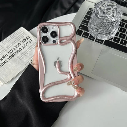 Edgy Black iPhone Cover