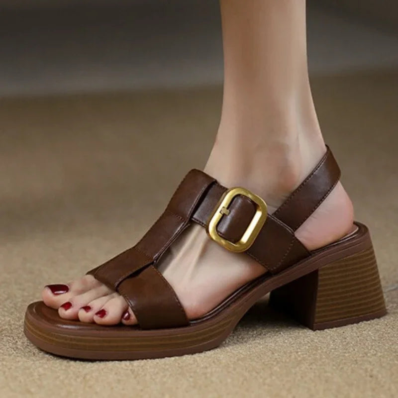 Luxury Italian Heeled Sandals - VibreMode