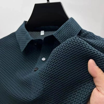 Stanley Men's Polo Shirt Waffle Knit