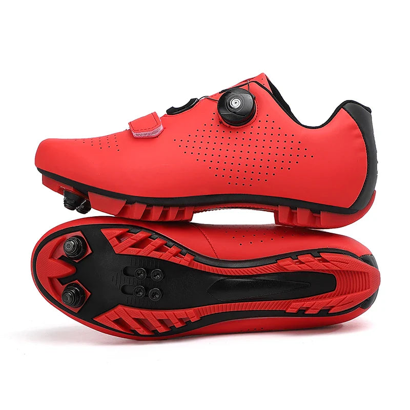 Comfortable Cycling Bike Shoes Clipless Breathable Road Sneakers