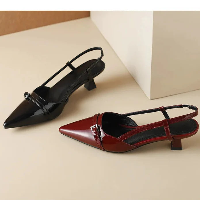Low Heel Ankle Shoes