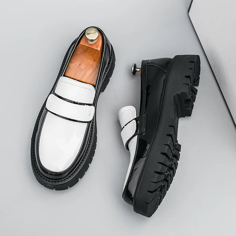 Men's Leather Penny Loafers