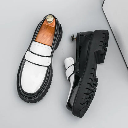 Men's Leather Penny Loafers