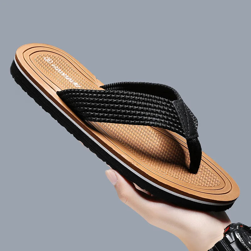 Beachy Comfortable Flip Flop Sandals - VibreMode