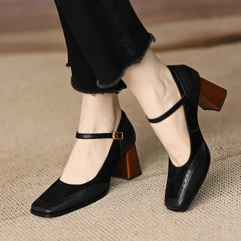 Earth Tone High Heels