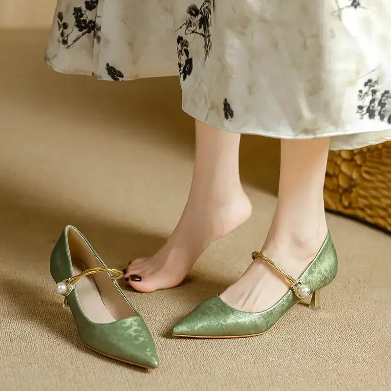 Low Heel Kitten Shoes