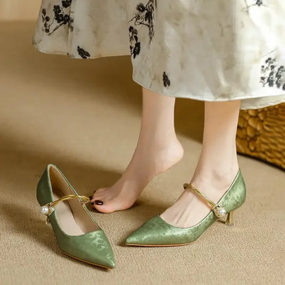 Low Heel Kitten Shoes