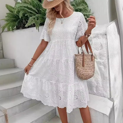 Lace Midi Dress for Women