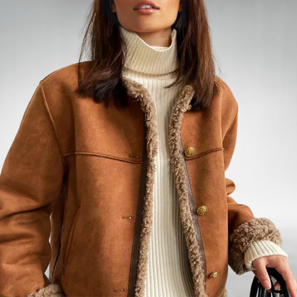 Luxury Faux Fur Lined Coat